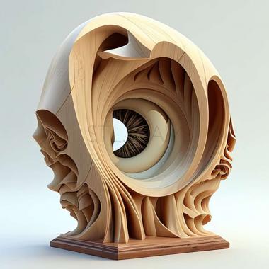 3D model Dipturus oculus (STL)